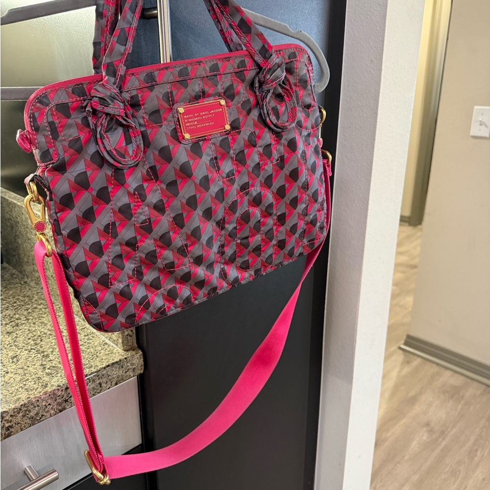 Marc Jacobs laptop bag with handle and straps